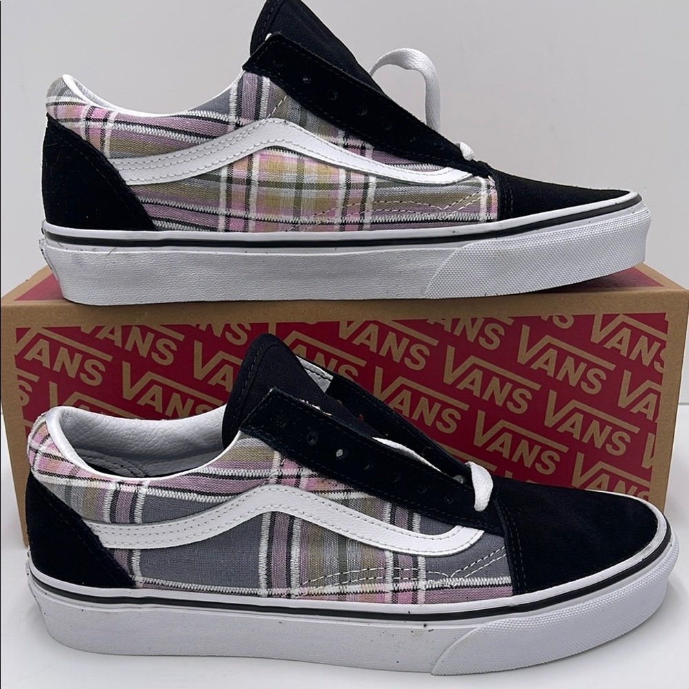 Vans WMNS Plaid Sneakers with Black Accents Old Skool
Plaid Gray/Blk
VN000CP5239